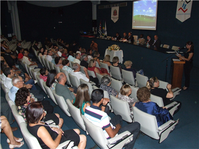 O evento foi realizado no Anfiteatro do IZ