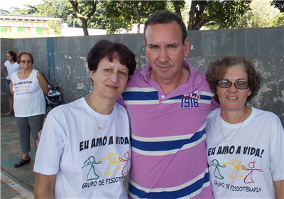 Professor Antonio esteve com participantes em eventos esta semana