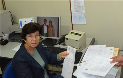 Maria Augusta trabalha há 20 anos na Câmara de Vereadores