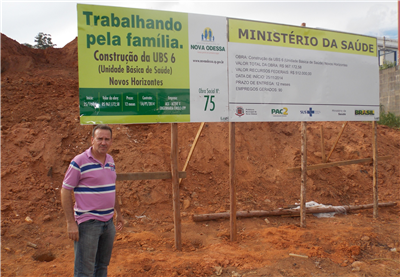 Professor Antonio cita R$ 512 mil na unidade do Novos Horizontes